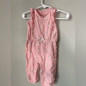 Child of Mine Pink Bunny Jumpsuit